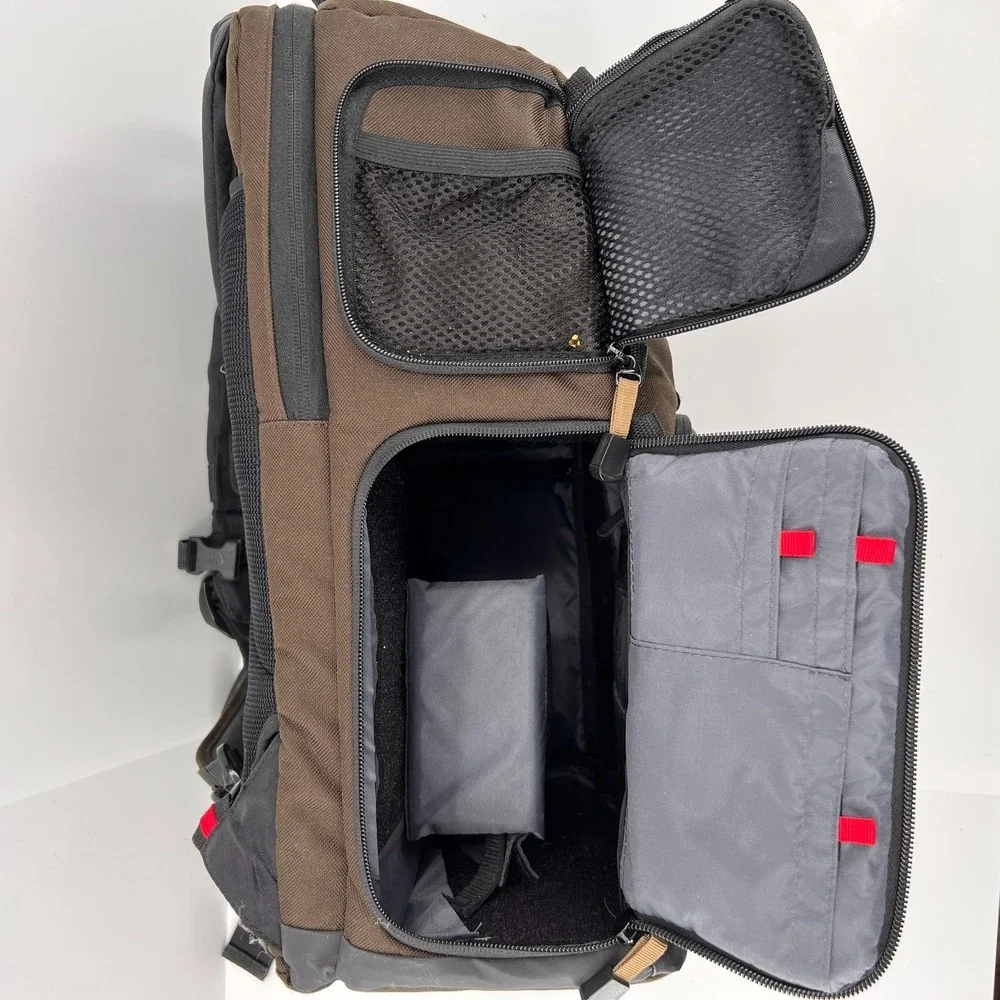 Tamrac 5788 Evolution 8 Photo/Laptop Sling Backpack (Brown/Tan) Travel Hiking